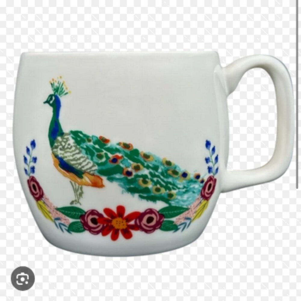 Peacock Stunner Mug - Opalhouse